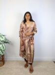 Light brown Printed Kurta Set