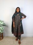Seaweed Green Anarkali Kurta Set